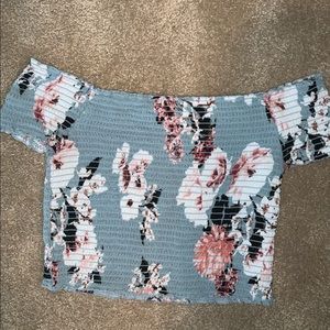 PacSun Flower Crop Top